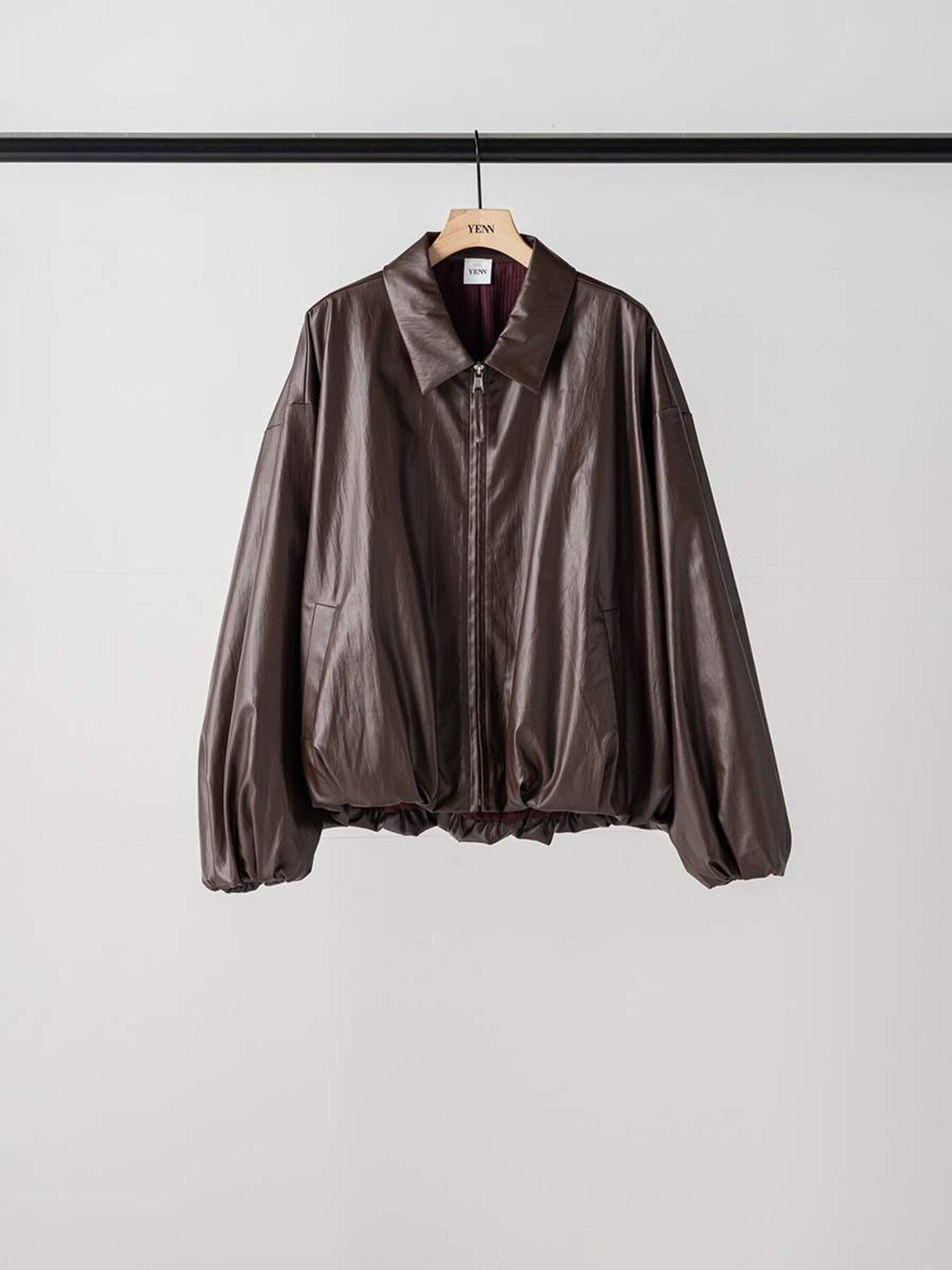【予約販売】YENN LEATHER LIKE BLOUSON Y264-42119