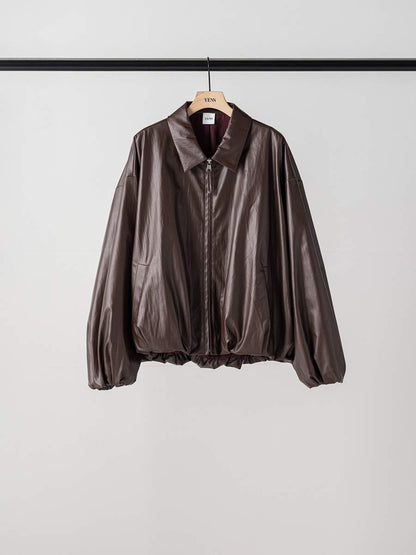 【予約販売】YENN LEATHER LIKE BLOUSON Y264-42119