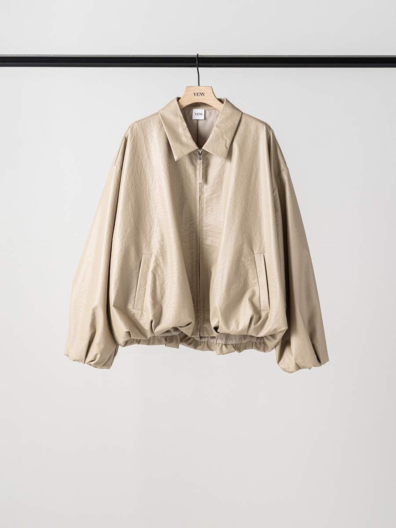 【予約販売】YENN LEATHER LIKE BLOUSON Y264-42119