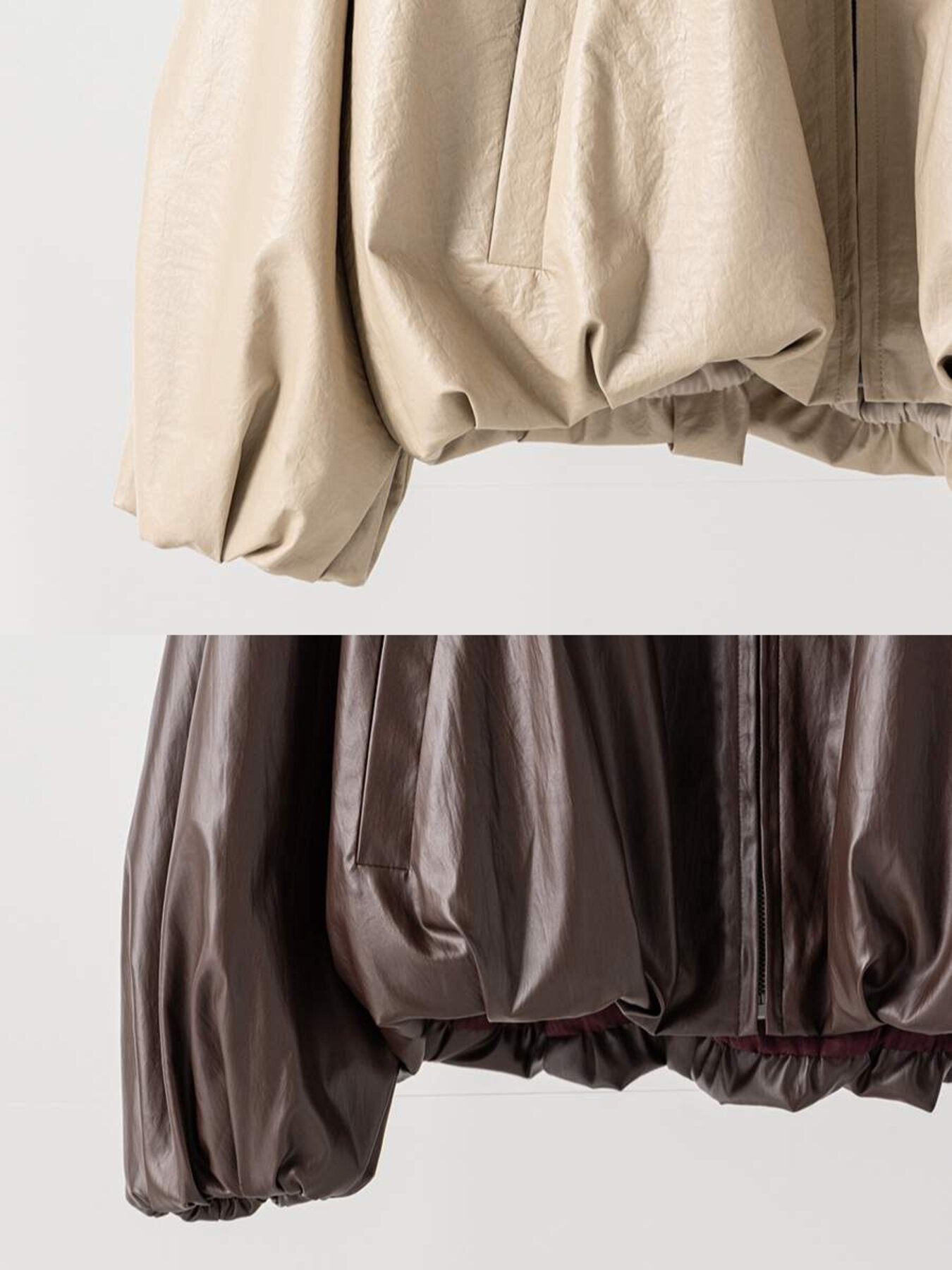 【予約販売】YENN LEATHER LIKE BLOUSON Y264-42119