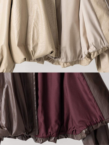 【予約販売】YENN LEATHER LIKE BLOUSON Y264-42119
