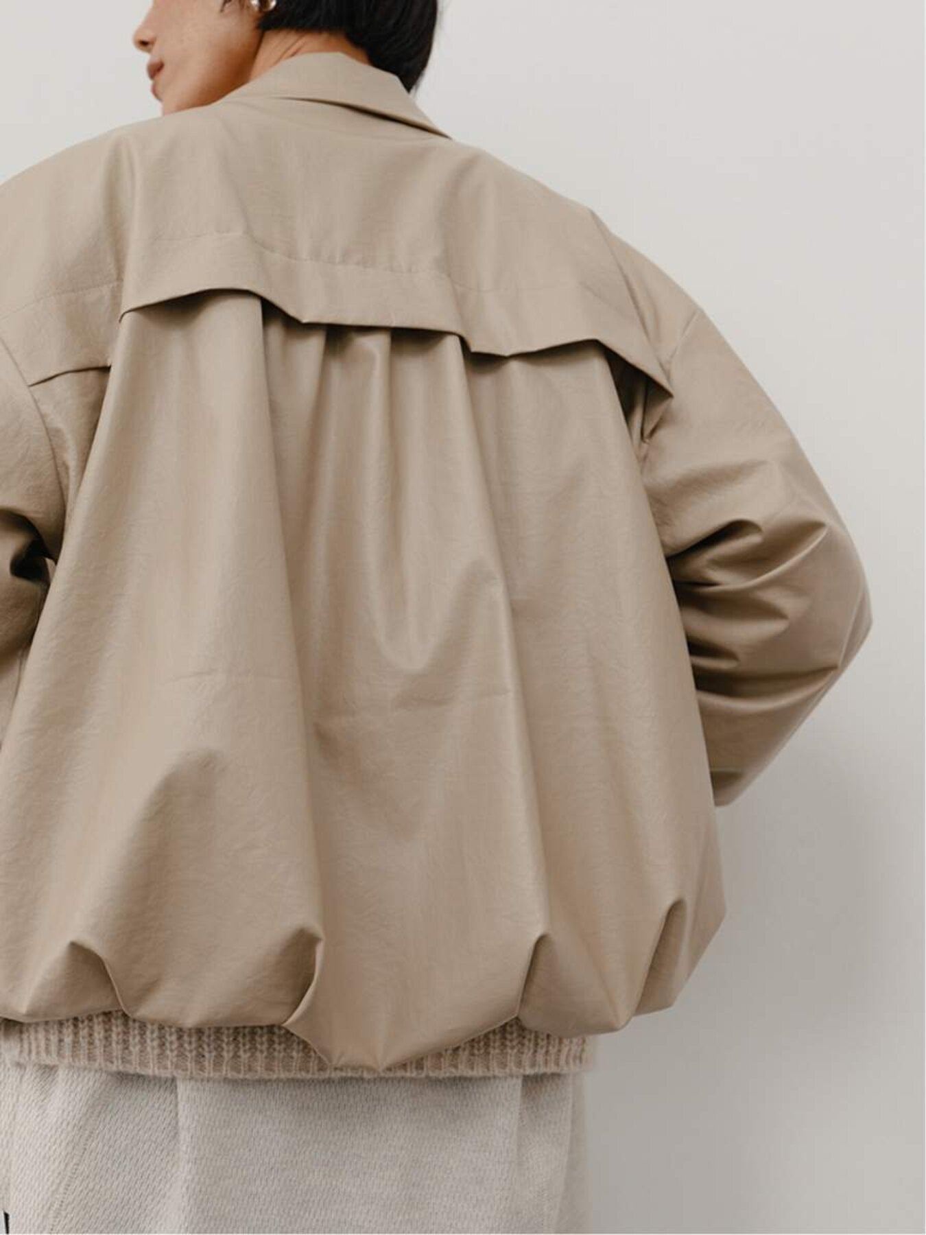 【予約販売】YENN LEATHER LIKE BLOUSON Y264-42119