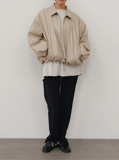 【予約販売】YENN LEATHER LIKE BLOUSON Y264-42119