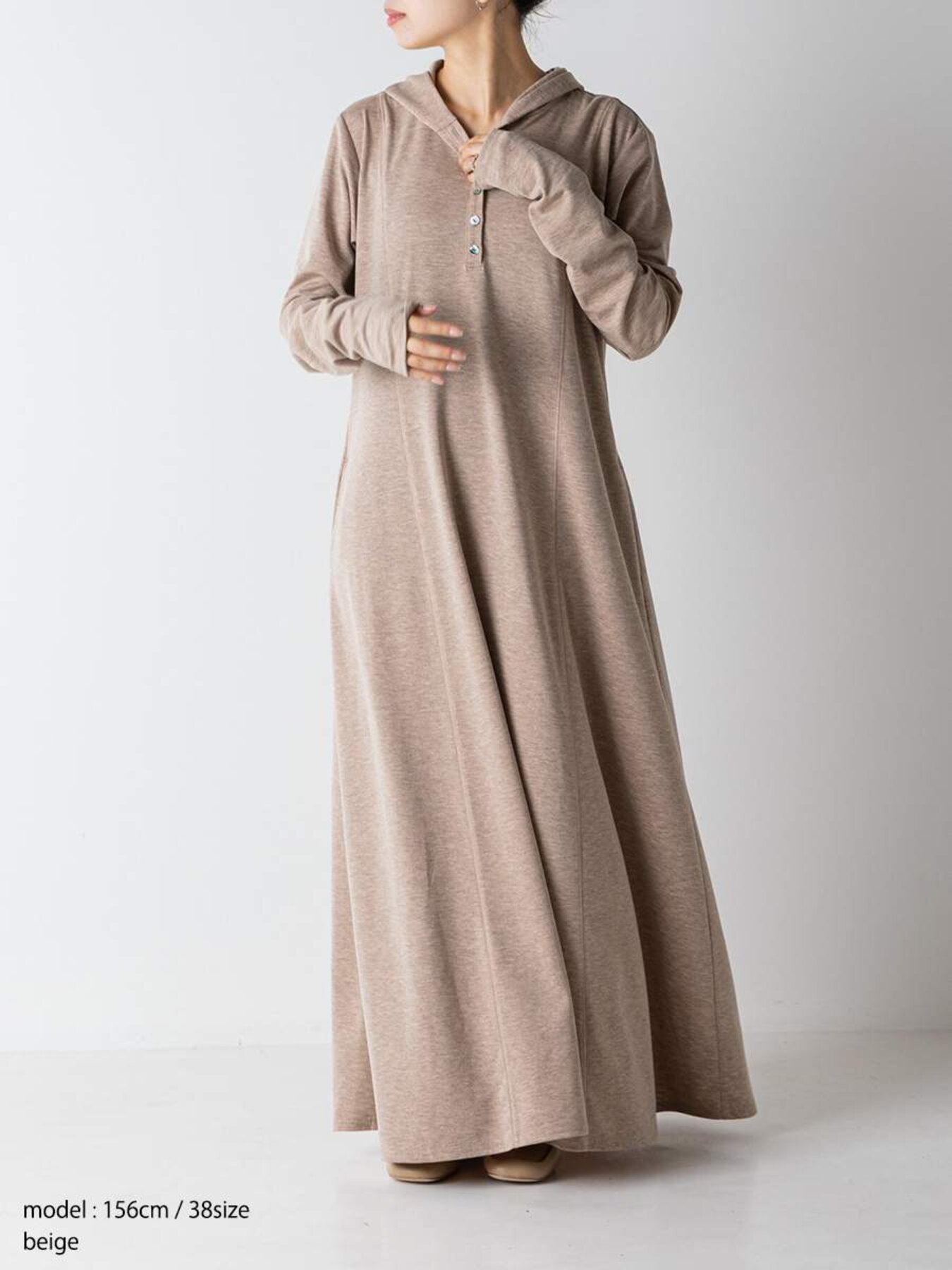 【予約販売】YENN HENRY HOODIE DRESS Y264-51125