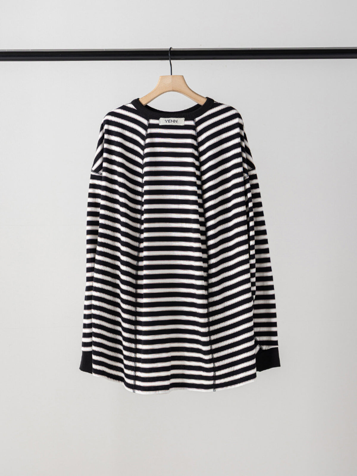 YENN STRIPE FORM LONG T Y264-81111