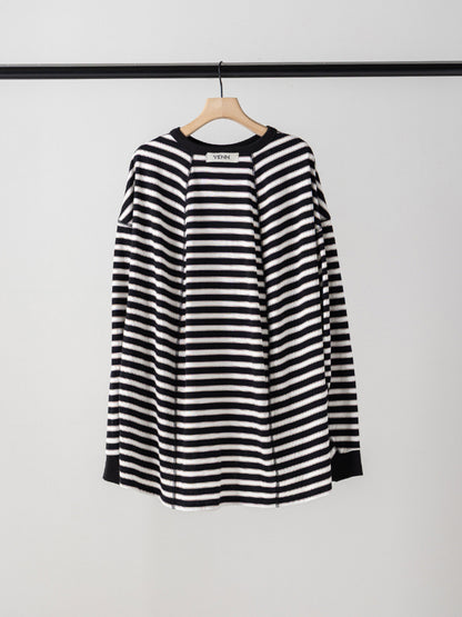 YENN STRIPE FORM LONG T Y264-81111