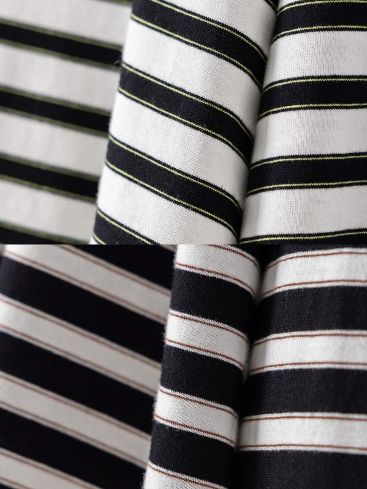 YENN STRIPE FORM LONG T Y264-81111