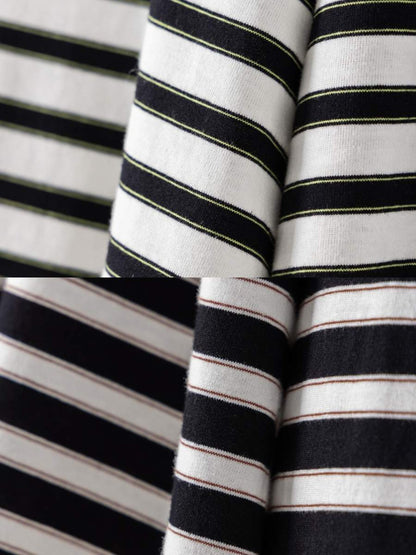 YENN STRIPE FORM LONG T Y264-81111