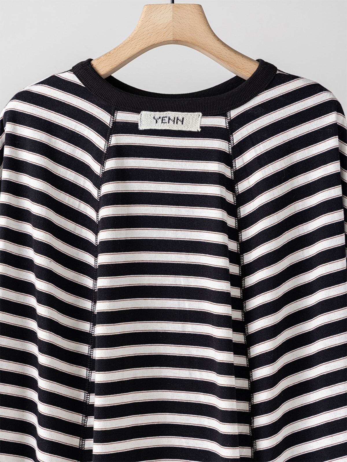 YENN STRIPE FORM LONG T Y264-81111