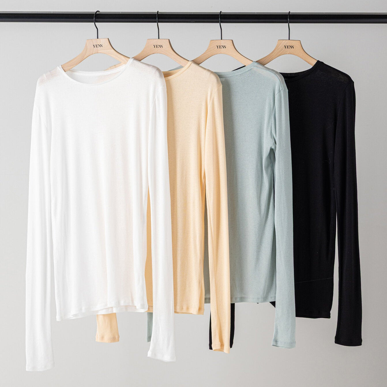 【予約販売】YENN SHEER COTTON LONG T Y264-81112