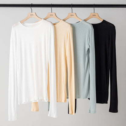 【予約販売】YENN SHEER COTTON LONG T Y264-81112