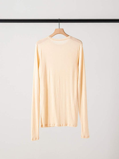 【予約販売】YENN SHEER COTTON LONG T Y264-81112