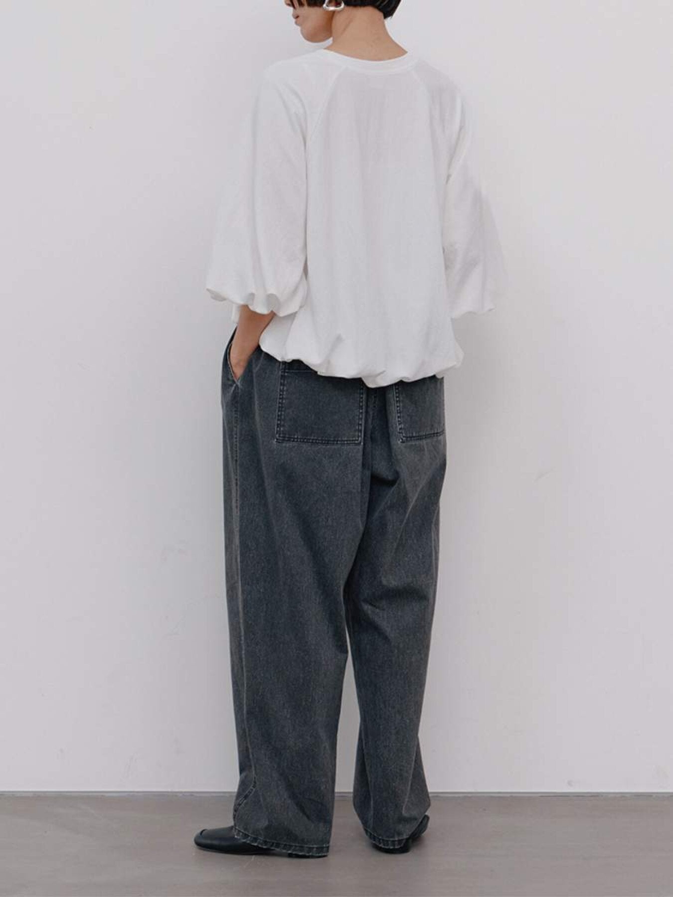 【予約販売】YENN AIRY BALLOON TEE Y264-82113