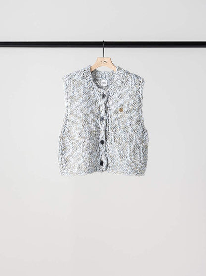 【予約販売】YENN HAND SLUB MIX VEST Y264-91129