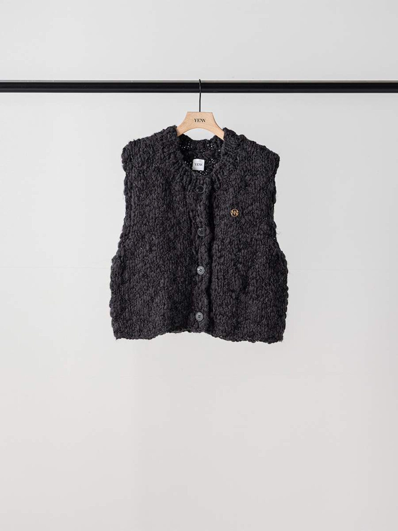 【予約販売】YENN HAND SLUB MIX VEST Y264-91129