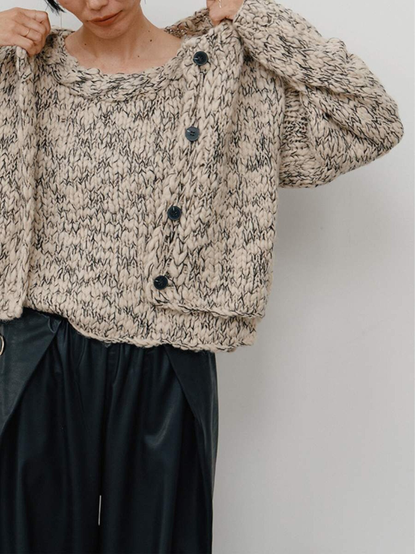 【予約販売】YENN HAND SLUB MIX VEST Y264-91129
