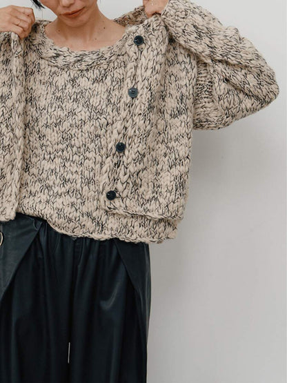 【予約販売】YENN HAND SLUB MIX VEST Y264-91129