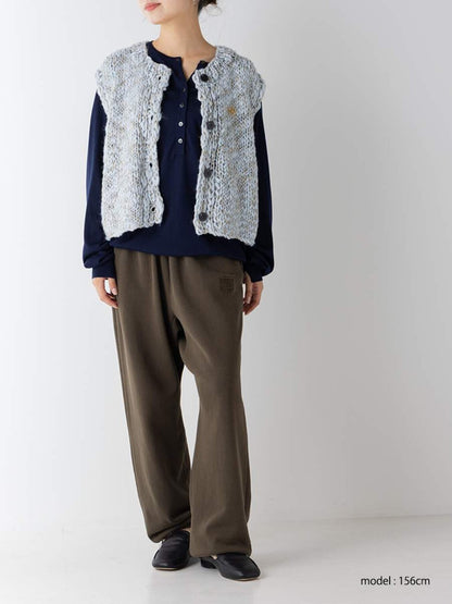 【予約販売】YENN HAND SLUB MIX VEST Y264-91129