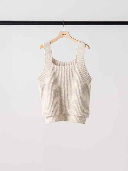 【予約販売】YENN CHUNKY KNIT VEST Y264-91131