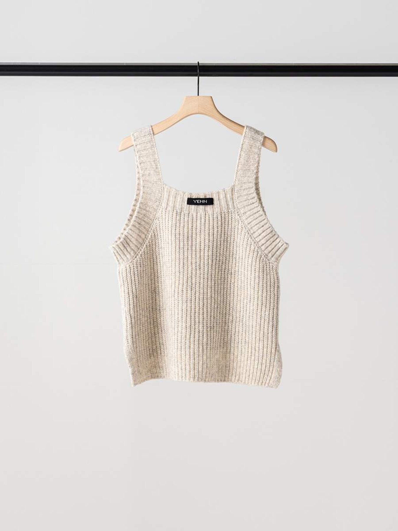 【予約販売】YENN CHUNKY KNIT VEST Y264-91131