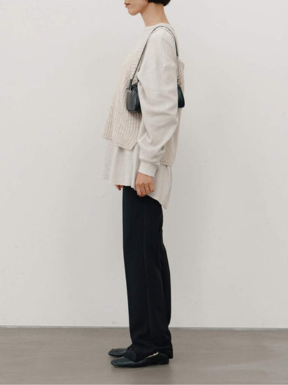 【予約販売】YENN CHUNKY KNIT VEST Y264-91131