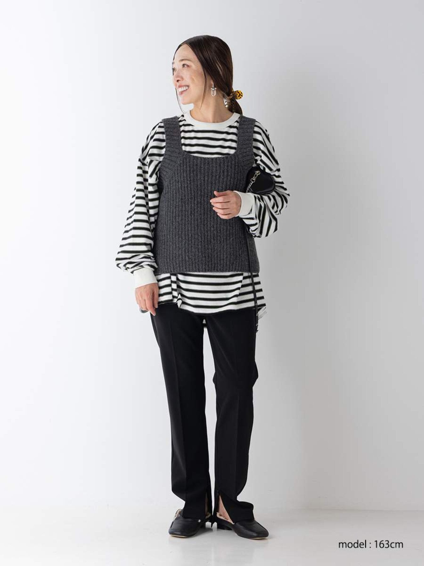 【予約販売】YENN CHUNKY KNIT VEST Y264-91131