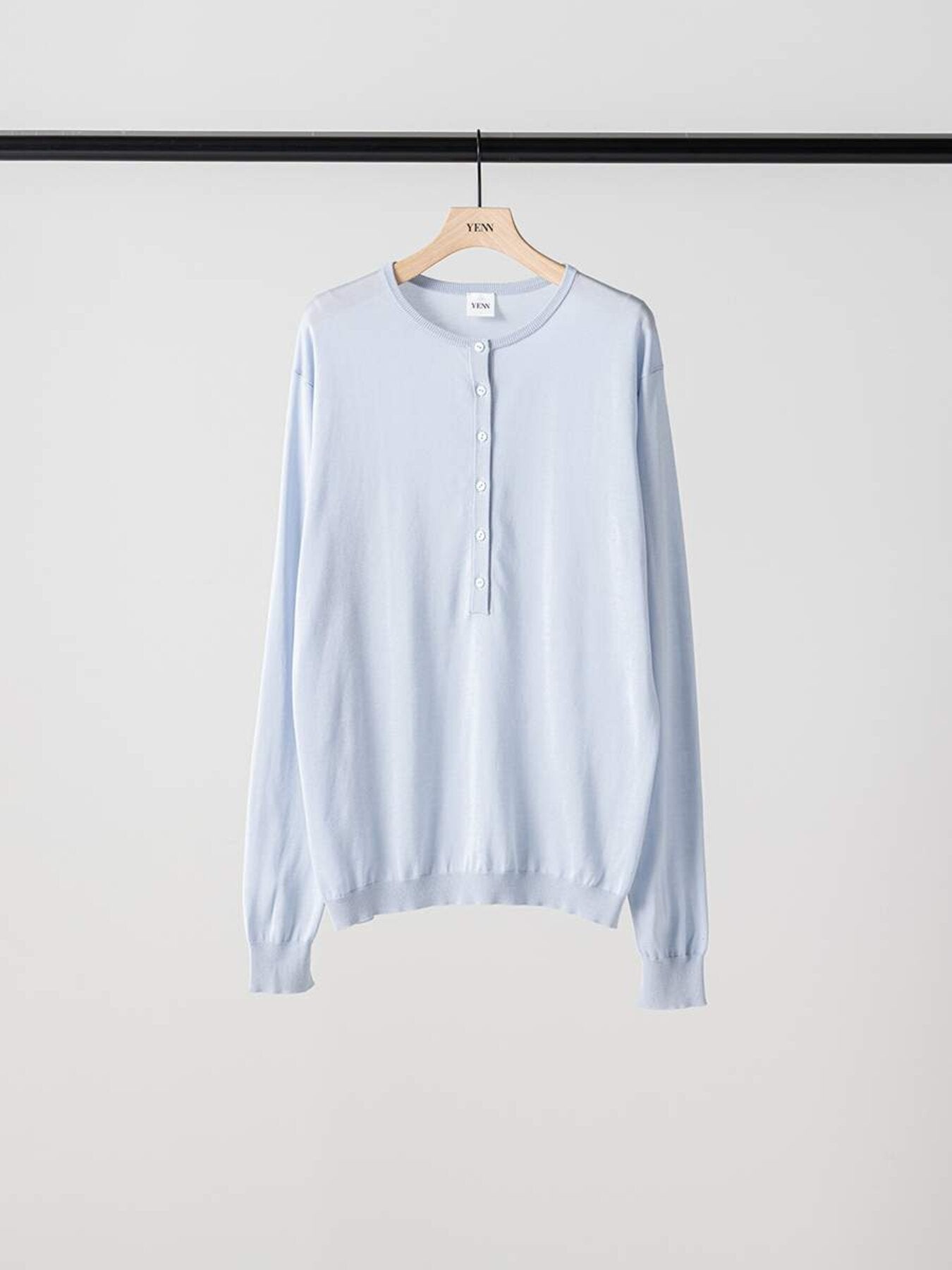 【予約販売】YENN 16G DEEP HENRY KNIT Y264-91141