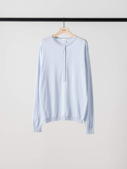 【予約販売】YENN 16G DEEP HENRY KNIT Y264-91141