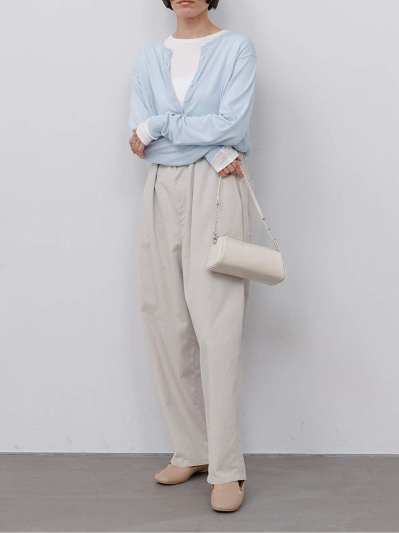 【予約販売】YENN 16G DEEP HENRY KNIT Y264-91141