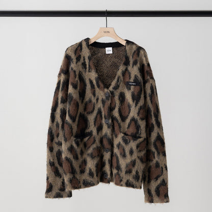 【予約販売】YENN LEOPARD V NECK CD Y264-92132
