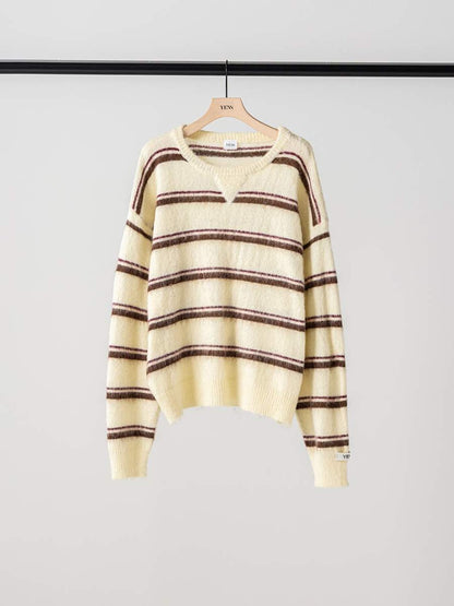 【予約販売】YENN MULTI STRIPE KNIT PO Y264-92133