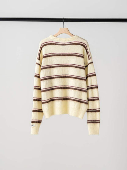 【予約販売】YENN MULTI STRIPE KNIT PO Y264-92133