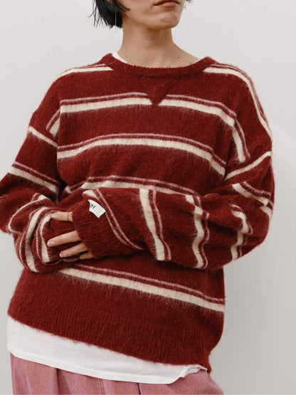 【予約販売】YENN MULTI STRIPE KNIT PO Y264-92133