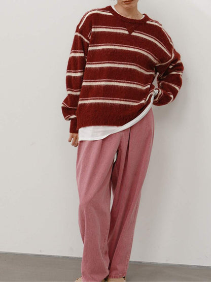【予約販売】YENN MULTI STRIPE KNIT PO Y264-92133