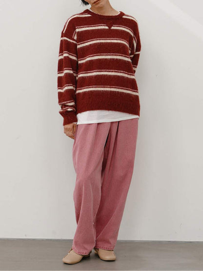 【予約販売】YENN MULTI STRIPE KNIT PO Y264-92133