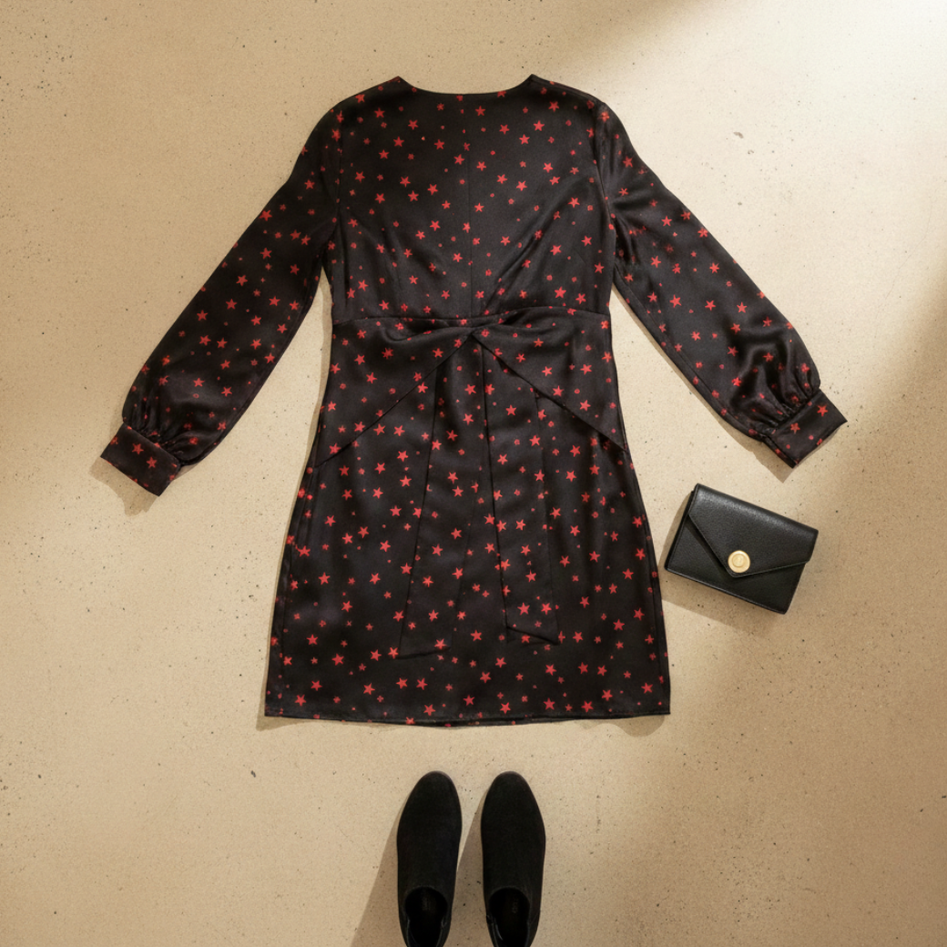 ANIMAGEMELLA star front twist dress［70%OFF］