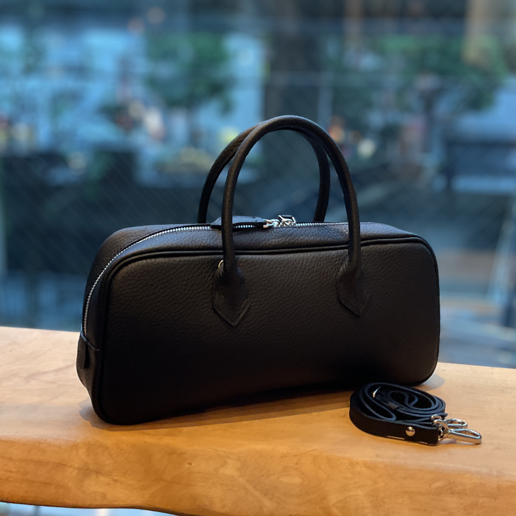 ラウンドボストン 2WAYレザーバッグ