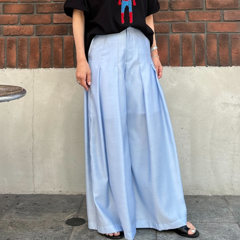 Muel Chic タングシアーパンツ［30%OFF］