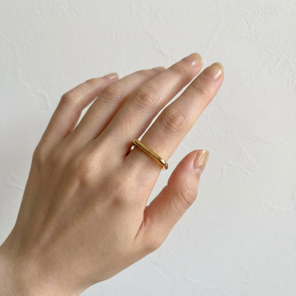 スクエアフォルム リング