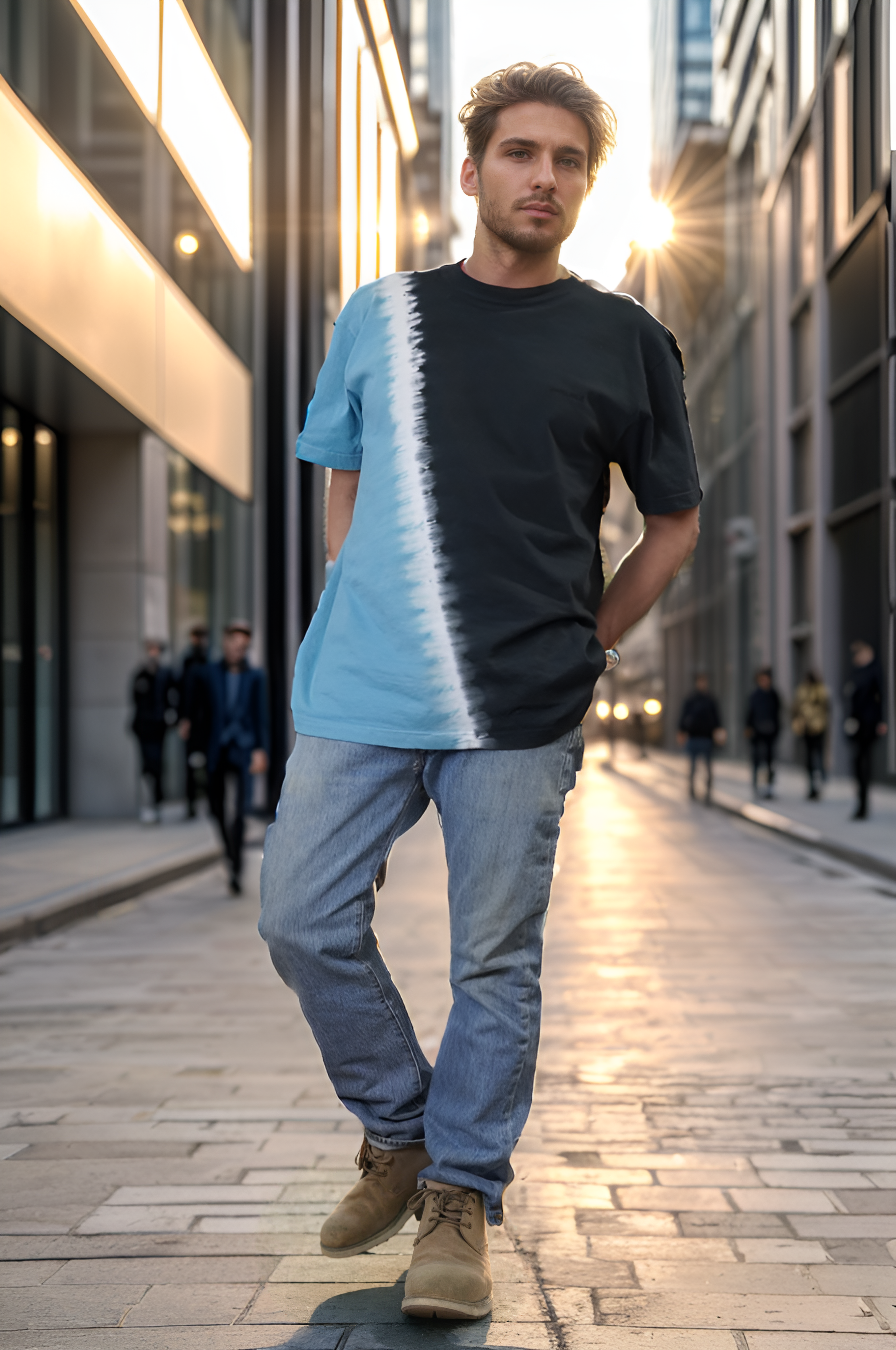 SPRAWLS Aurora dyed Tee SSL-541