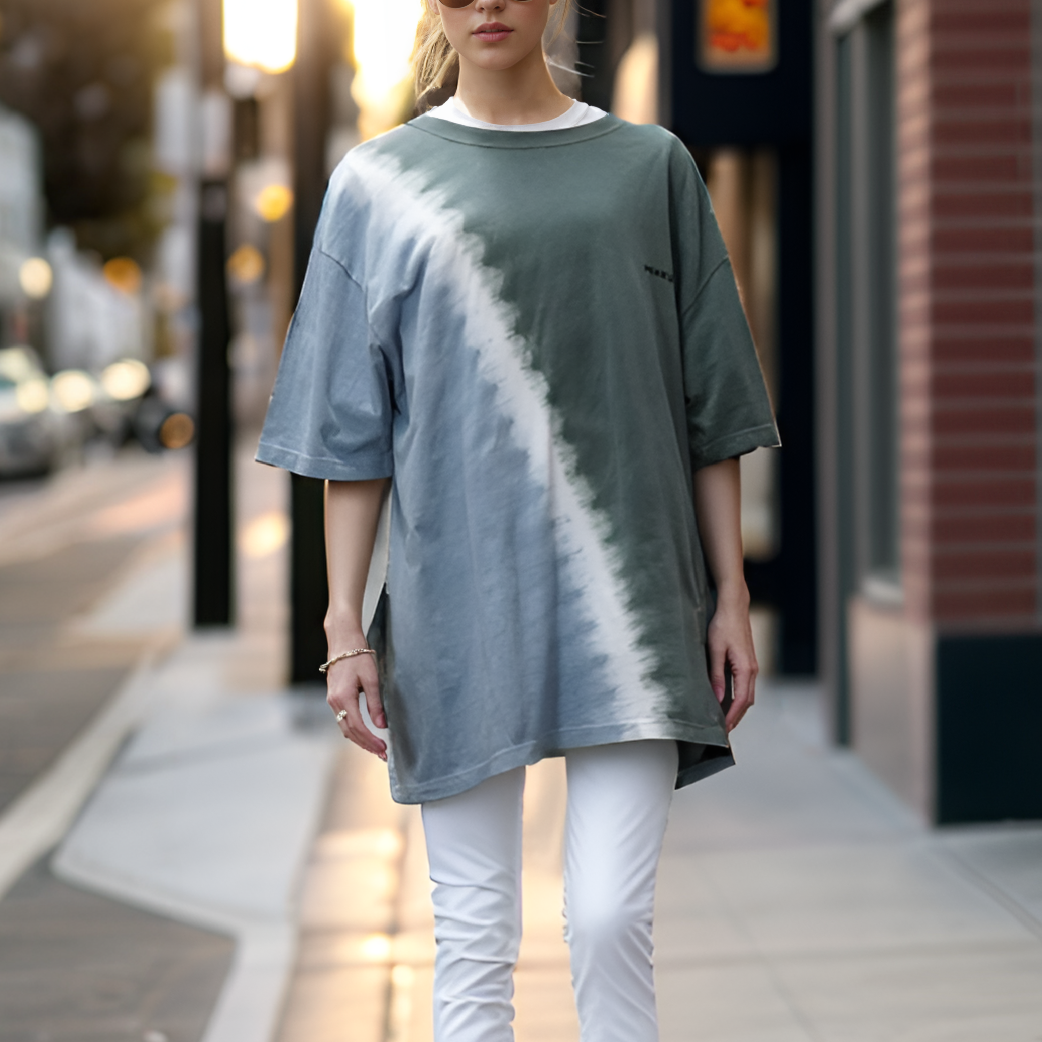 SPRAWLS Aurora dyed Tee SSL-541