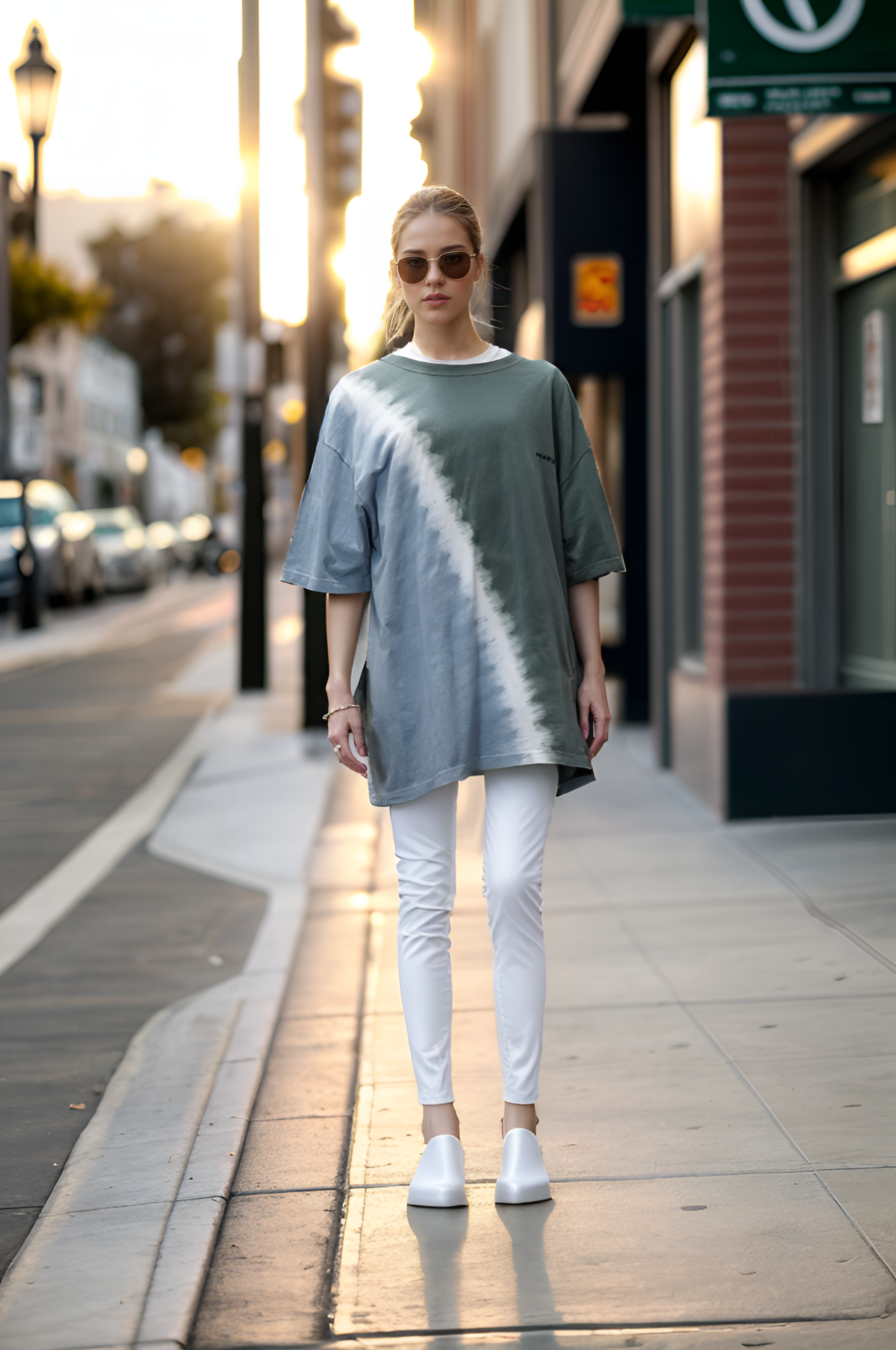 SPRAWLS Aurora dyed Tee SSL-541