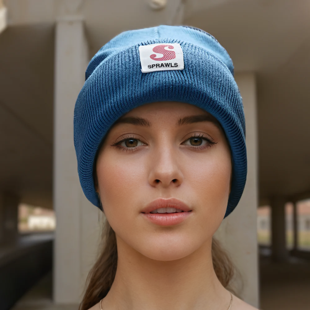 Embroidery S Knit cap SRC-249