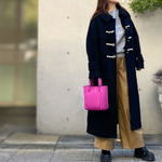 RUMCHE Herringbone Duffle Coat