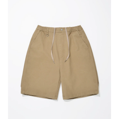 SUPERTHANKS Pigment dyed Twill side-tuck shorts PT-03