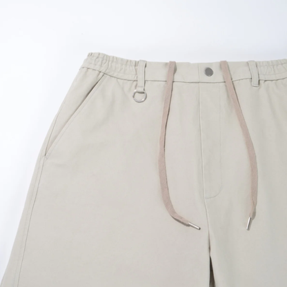 SUPERTHANKS Pigment dyed Twill side-tuck shorts PT-03