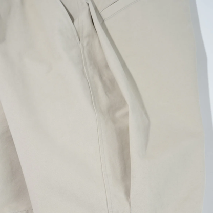 SUPERTHANKS Pigment dyed Twill side-tuck shorts PT-03