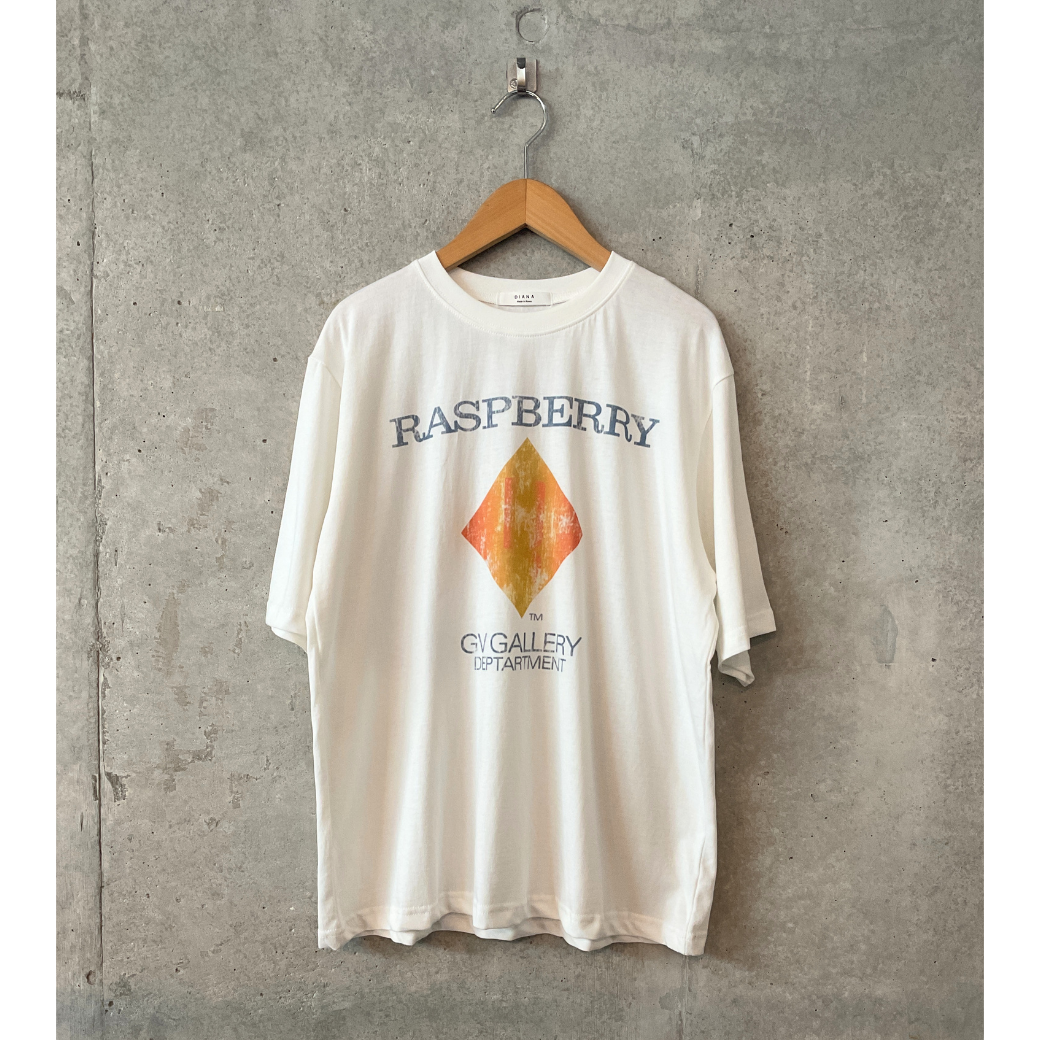 RASPBERRY レトロプリントT