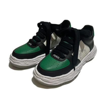 roarguns × Maison MIHARAYASUHIRO SNEEKER/GREEN×WHITE