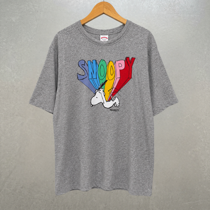 vintage加工プリントTシャツ